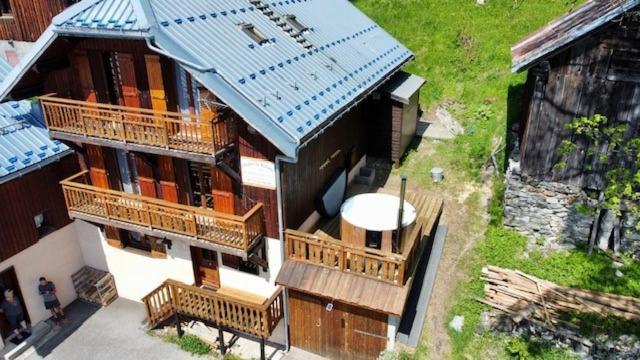 Chalet La Rioule 16 Pers Doucy Extérieur photo
